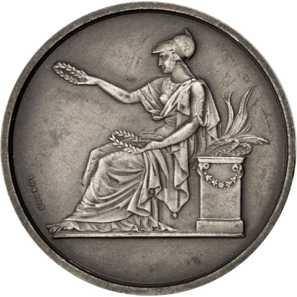 France, Medal, French Fifth Republic, Business & industry, Brenet, AU(50-53)