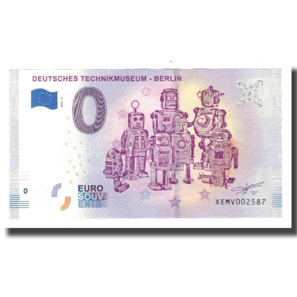 Germania, Tourist Banknote - 0 Euro, Germany - Berlin - Deutches Technikmuseum