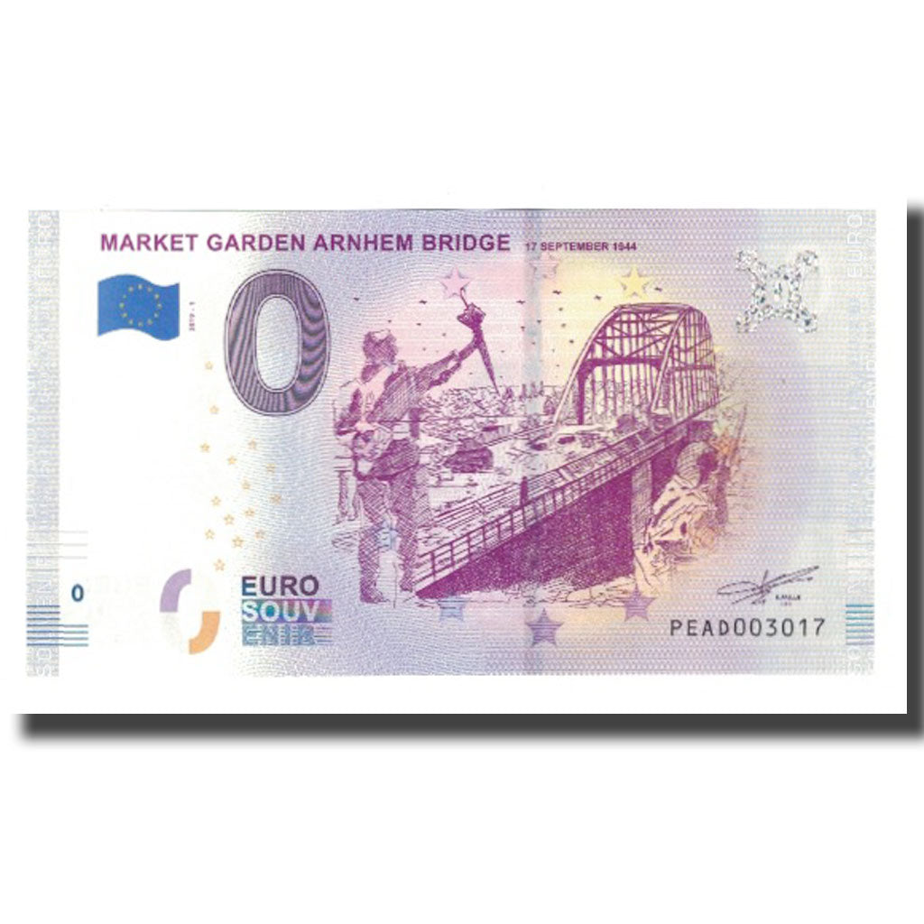 Netherlands, Tourist Banknote - 0 Euro, Netherlands - Arnhem - Opération Market