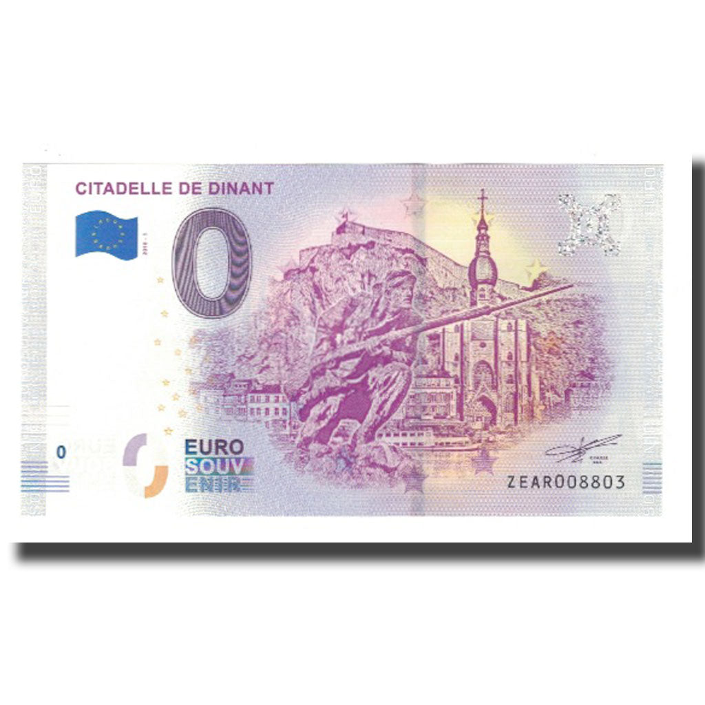 Belgien, Tourist Banknote - 0 Euro, Belgium - Dinant - La Citadelle de Dinant -