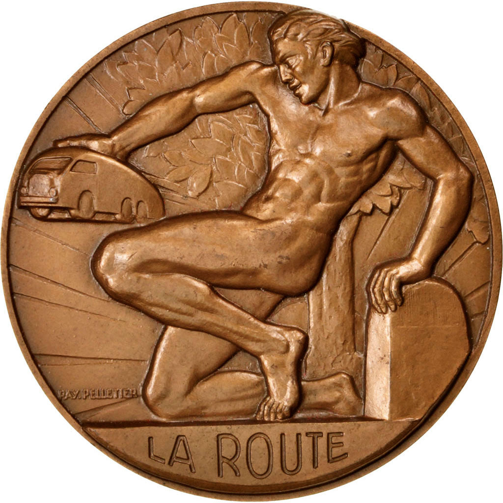 Frankreich, Medal, French Fifth Republic, Automobile, VZ, Bronze
