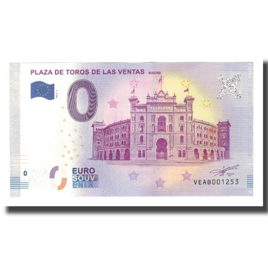 Spanien, Tourist Banknote - 0 Euro, Spain - Madrid - La Plaza de Toros de Las