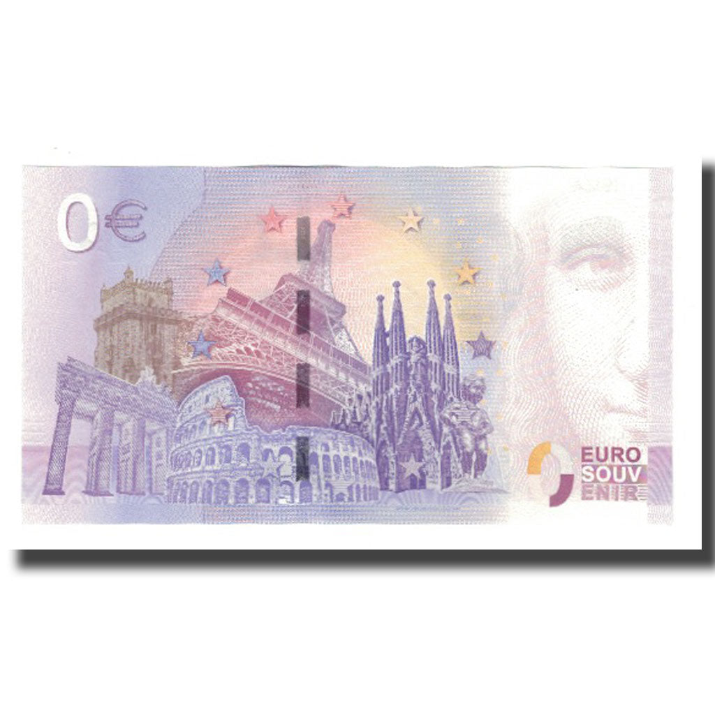 Spanje, Tourist Banknote - 0 Euro, Spain - Ibiza - Le Port d'Eivissa, 2017