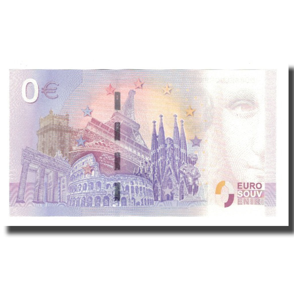 Germany, Tourist Banknote - 0 Euro, Germany - Düsseldorf - Buildings de Gehry -