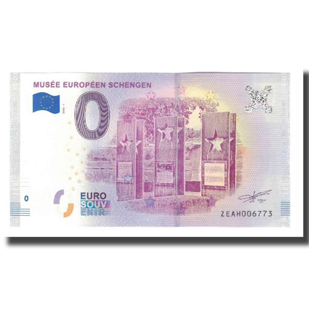 Luxembourg, Billet Touristique - 0 Euro, Luxembourg - Schengen - Centre