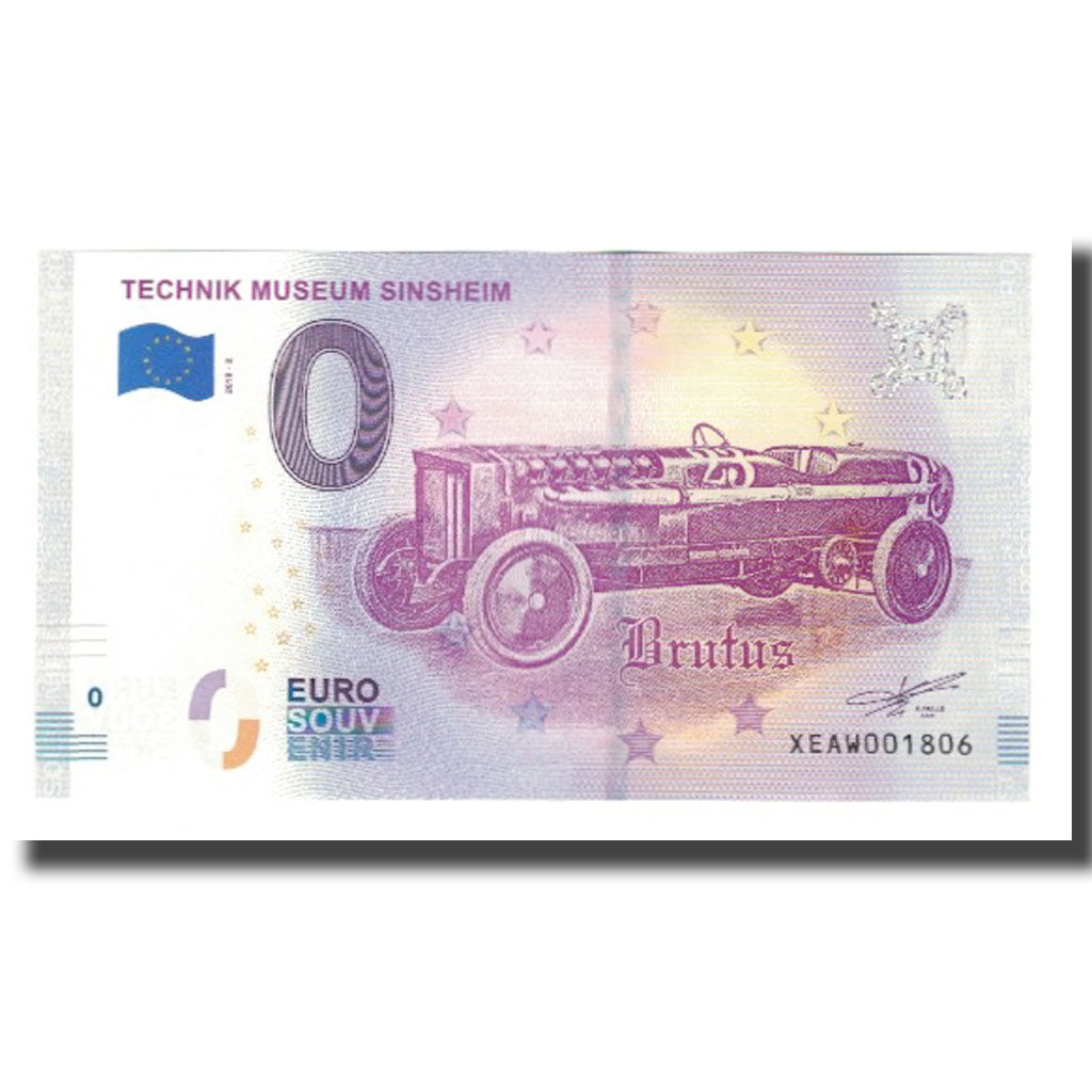 Germany, Tourist Banknote - 0 Euro, Germany - Sinsheim - Musée Automobile et