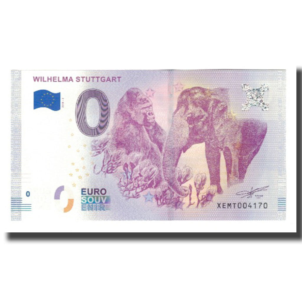 Germania, Tourist Banknote - 0 Euro, Germany - Stuttgart - Jardin Botanique et