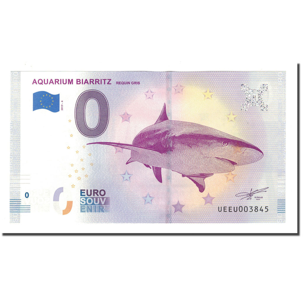 France, Billet Touristique - 0 Euro, 64/ Biarritz - Aquarium de Biarritz -