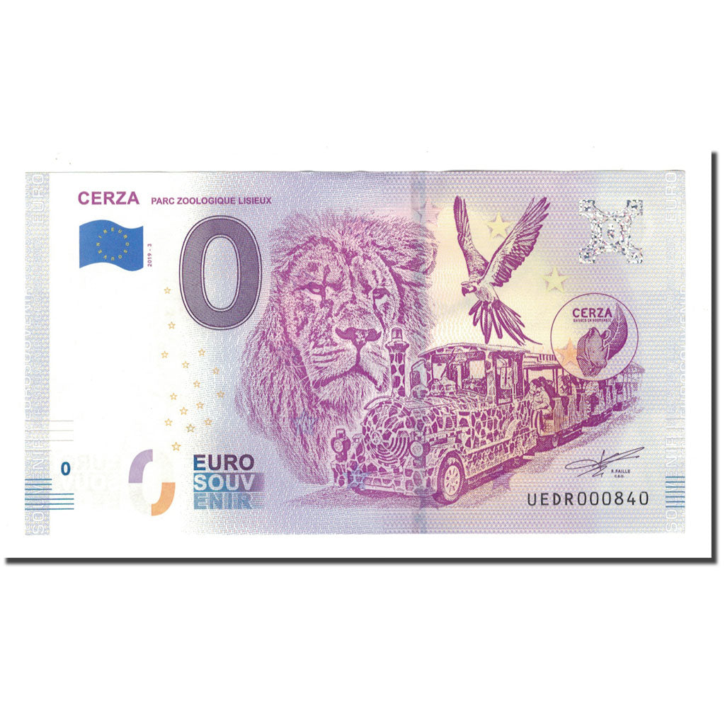 France, Billet Touristique - 0 Euro, 14/ Hermival-les-Vaux - Cerza Parc des