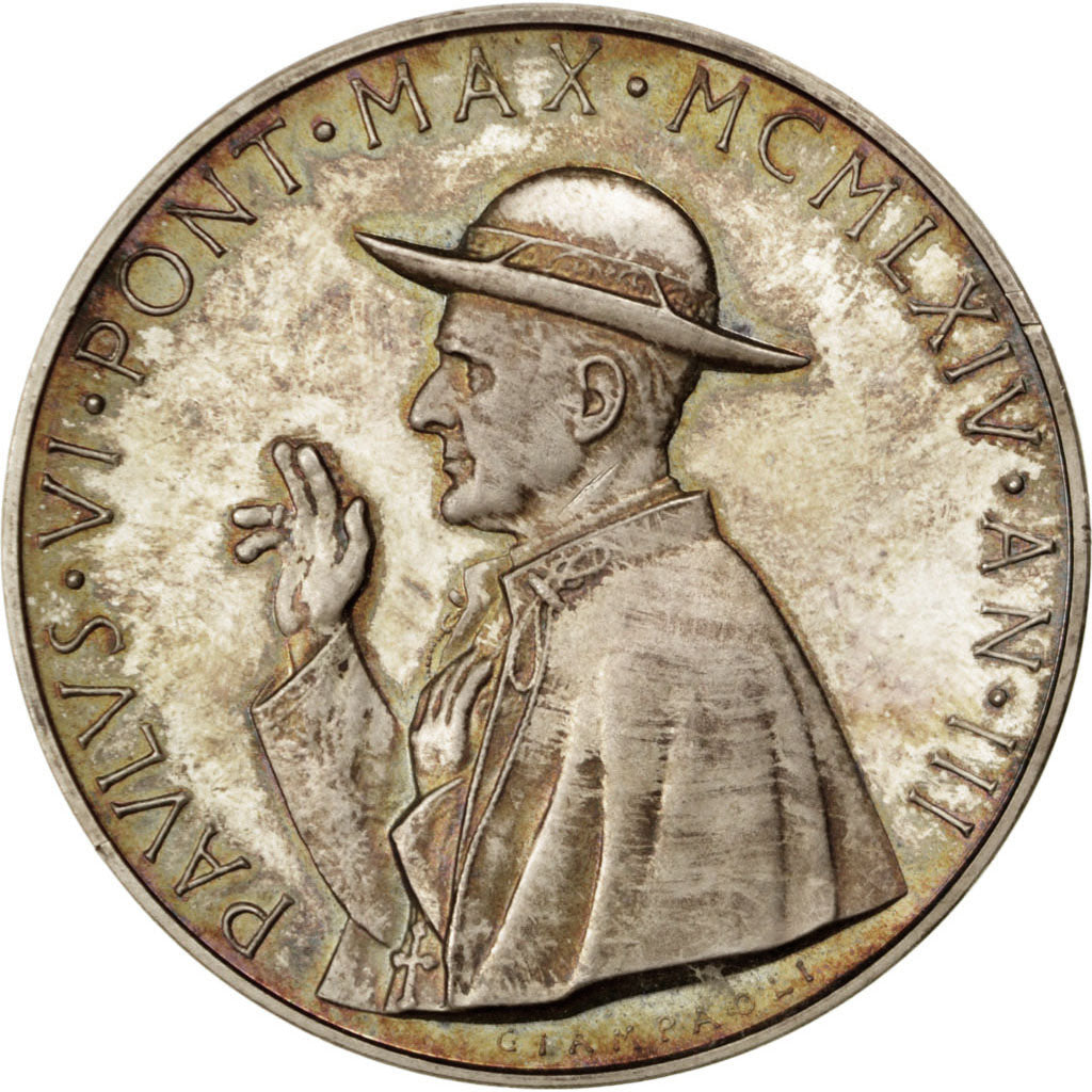 Vatican, Medal, Religions & beliefs, Giampaoli, AU(50-53), Silver