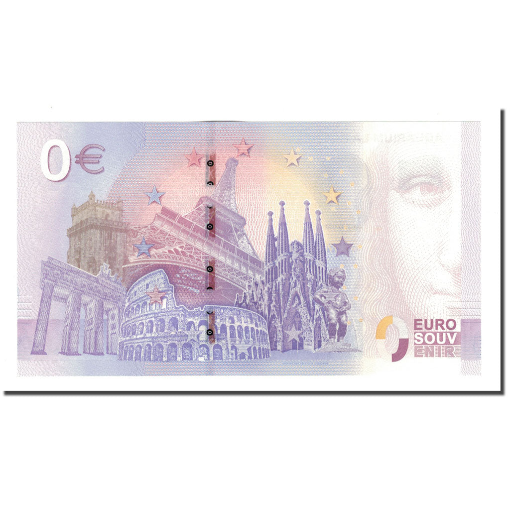 France, Tourist Banknote - 0 Euro, 17/ La Rochelle - Aquarium La Rochelle, 2019