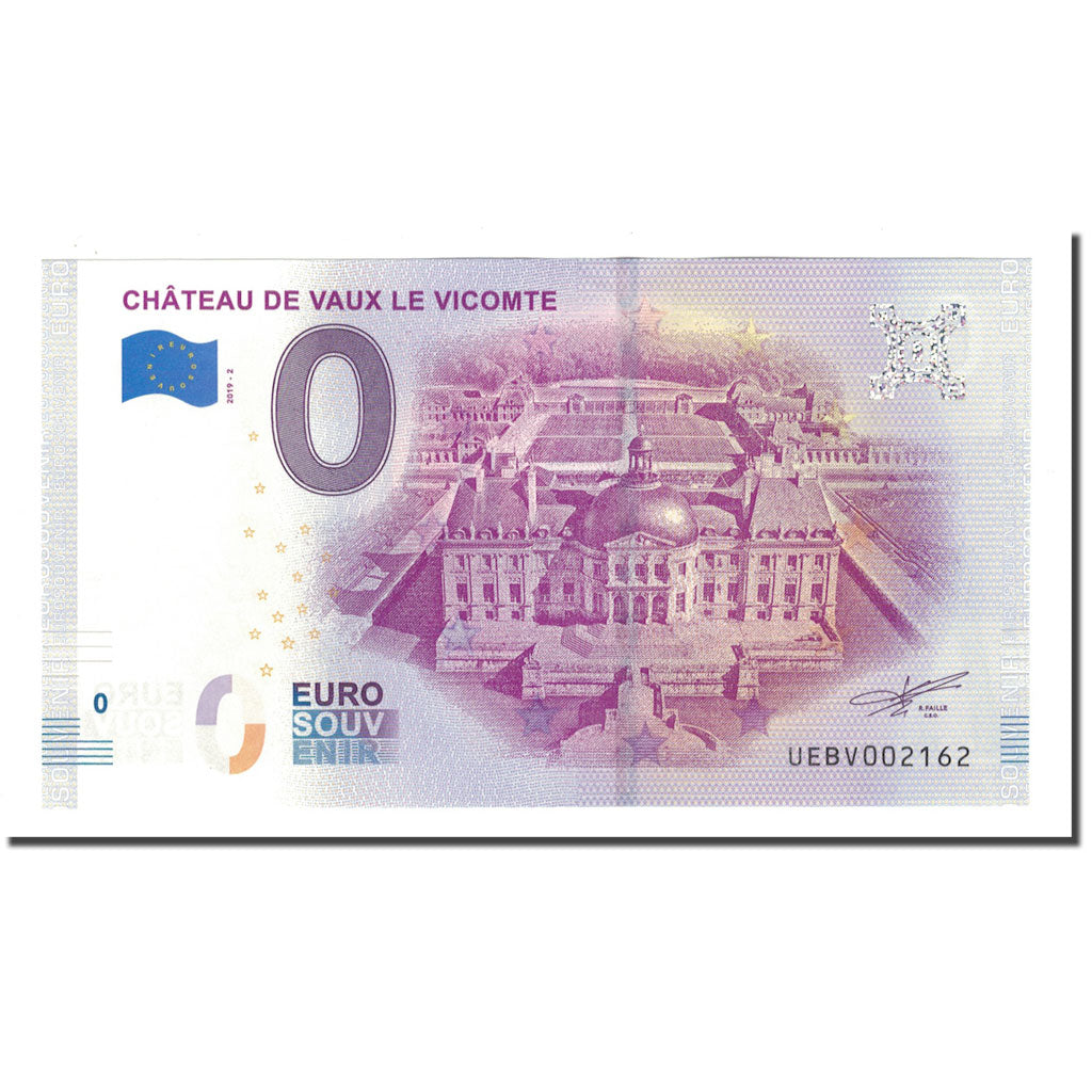 Francia, Tourist Banknote - 0 Euro, 77/ Maincy - Château de Vaux Le Vicomte