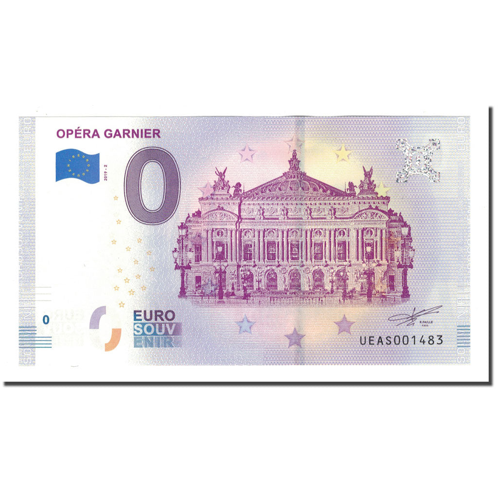 France, Billet Touristique - 0 Euro, 75/ Paris - Opéra Garnier - Palais Garnier