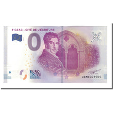 France, Tourist Banknote - 0 Euro, 46/ Figeac - Cité de l'Ecriture - Musée