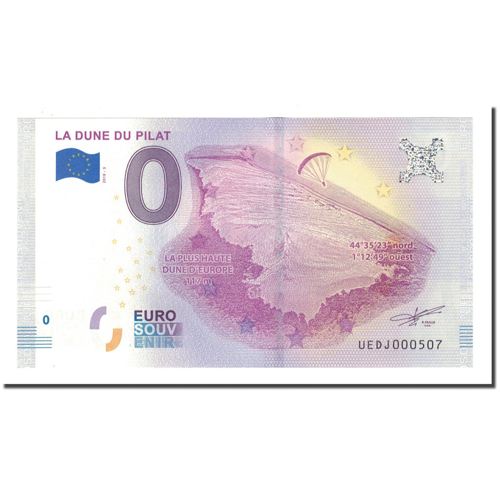 Francia, Tourist Banknote - 0 Euro, 33/ Pyla-sur-Mer - Gironde - La Dune du
