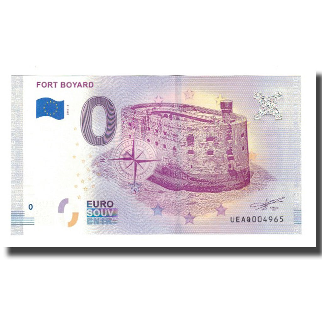 Francia, Tourist Banknote - 0 Euro, 17/ Île d'Aix - Fort Boyard - Fort en Mer -