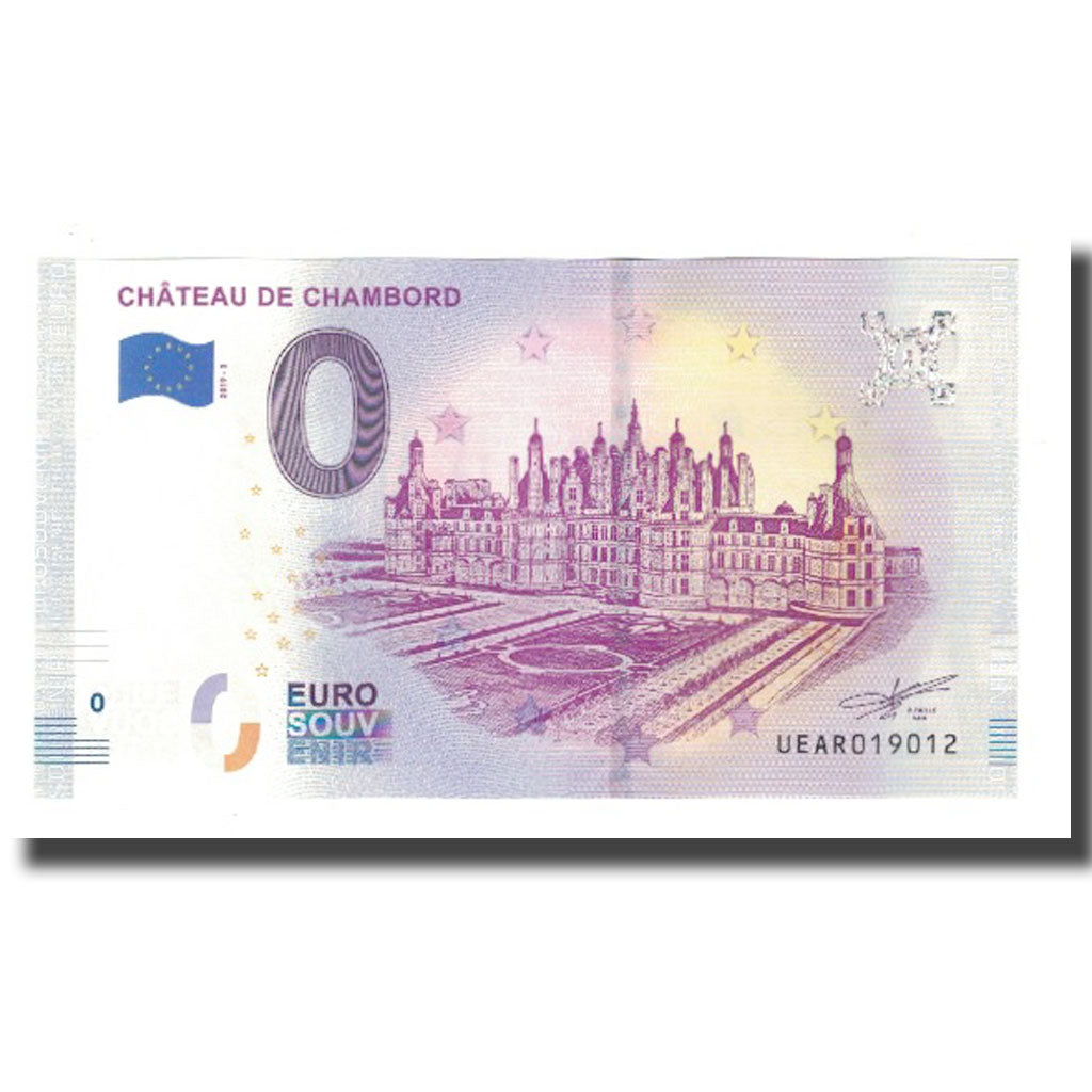 Francia, Tourist Banknote - 0 Euro, 41/ Chambord - Château de Chambord -