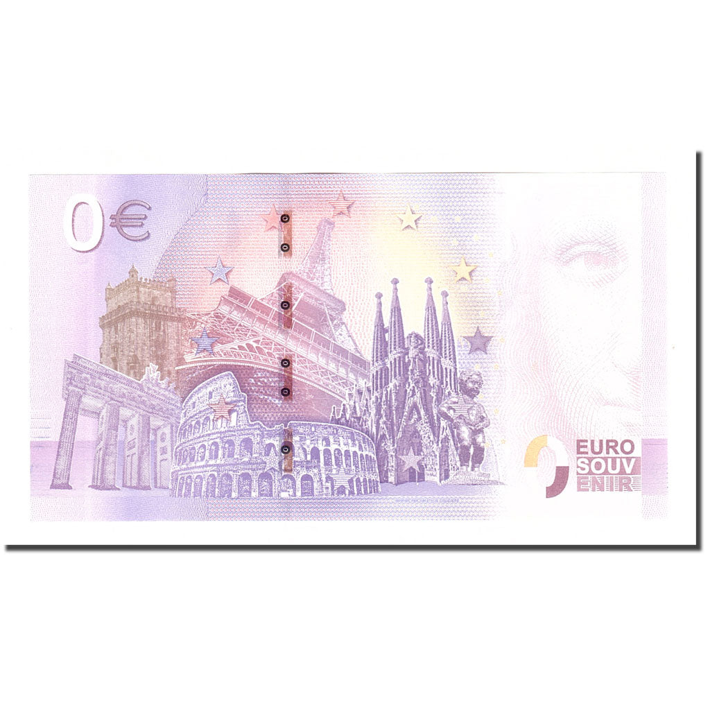 Francia, Tourist Banknote - 0 Euro, 75/ Paris - Vedettes de Paris - Excursions