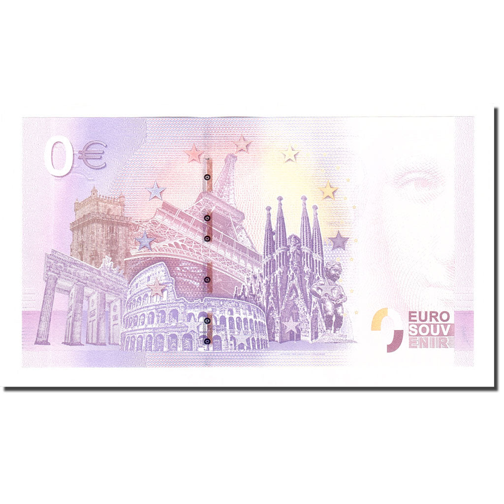 França, Tourist Banknote - 0 Euro, 50/ Sainte-Mère-Eglise - Airborne Museum -
