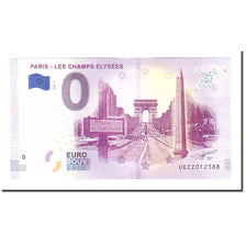 Frankreich, Tourist Banknote - 0 Euro, 75/ Paris - Avenue des Champs-Elysées -