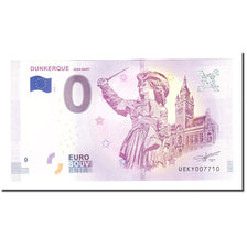 France, Billet Touristique - 0 Euro, 59/ Dunkerque - Jean Bart - Hôtel de Ville