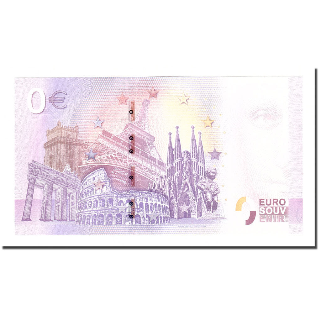 France, Billet Touristique - 0 Euro, 59/ Dunkerque - Jean Bart - Hôtel de Ville