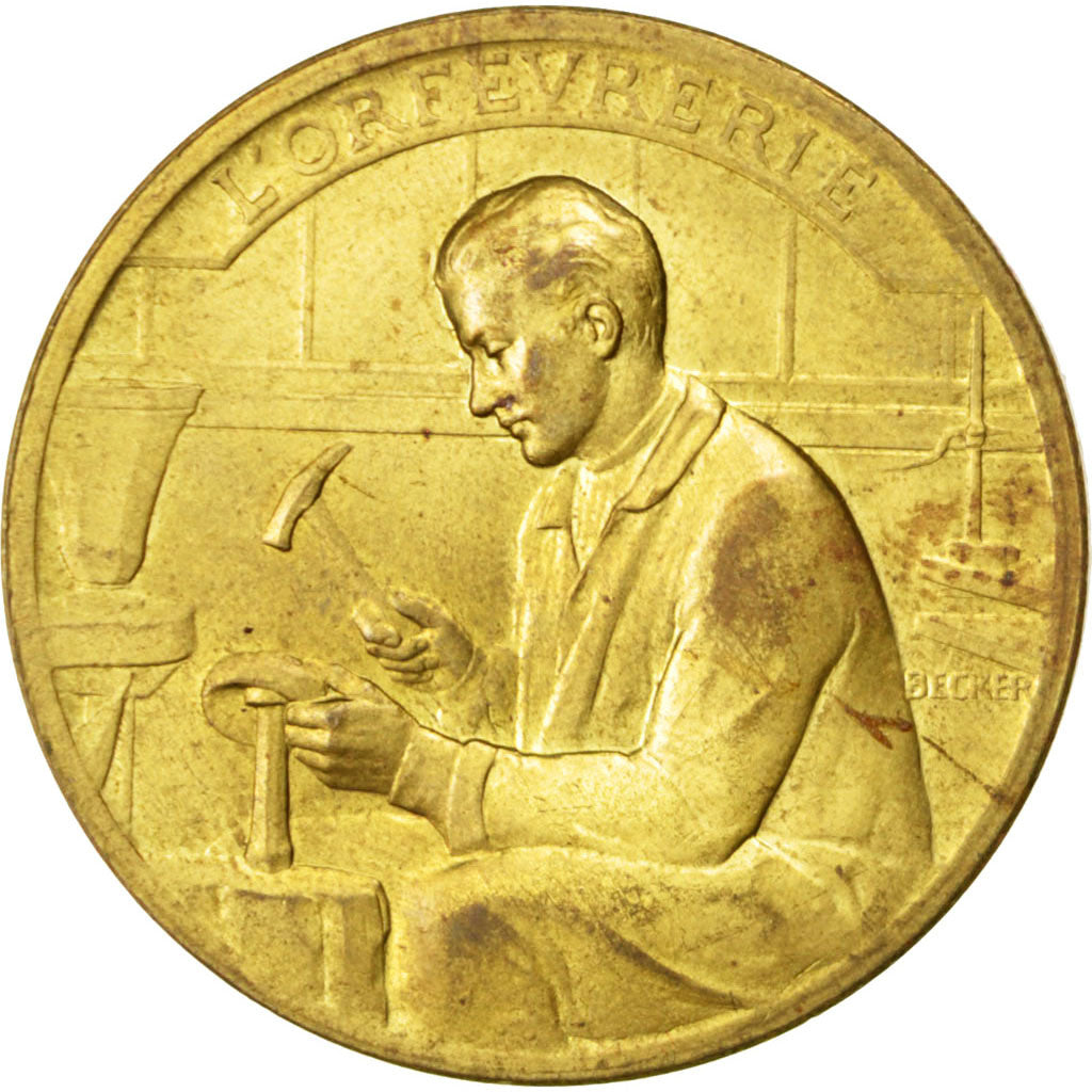 France, Medal, French Third Republic, Sciences & Technologies, Becker