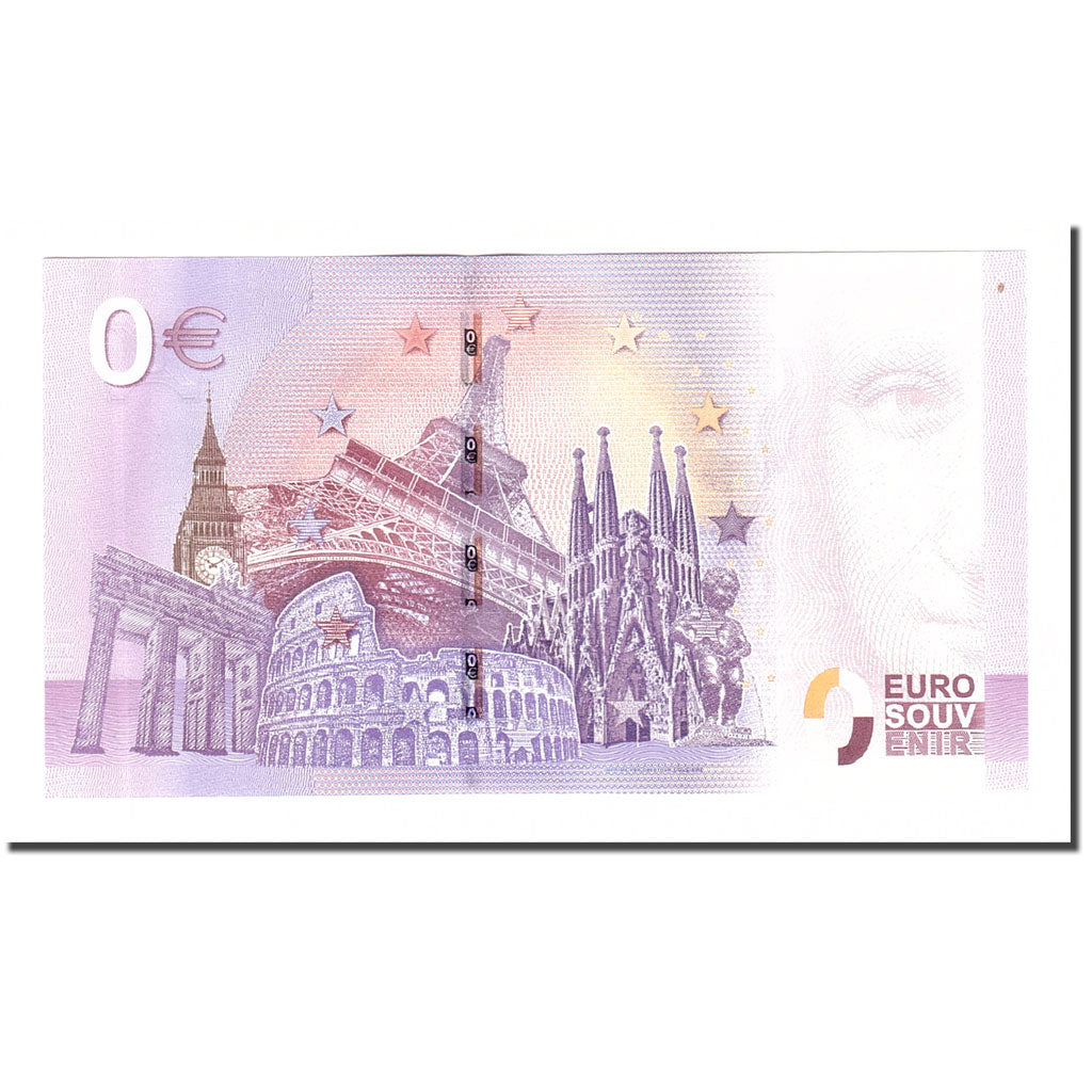 France, Tourist Banknote - 0 Euro, 55/ Verdun - Bataille de Verdun - 9 mois, 35