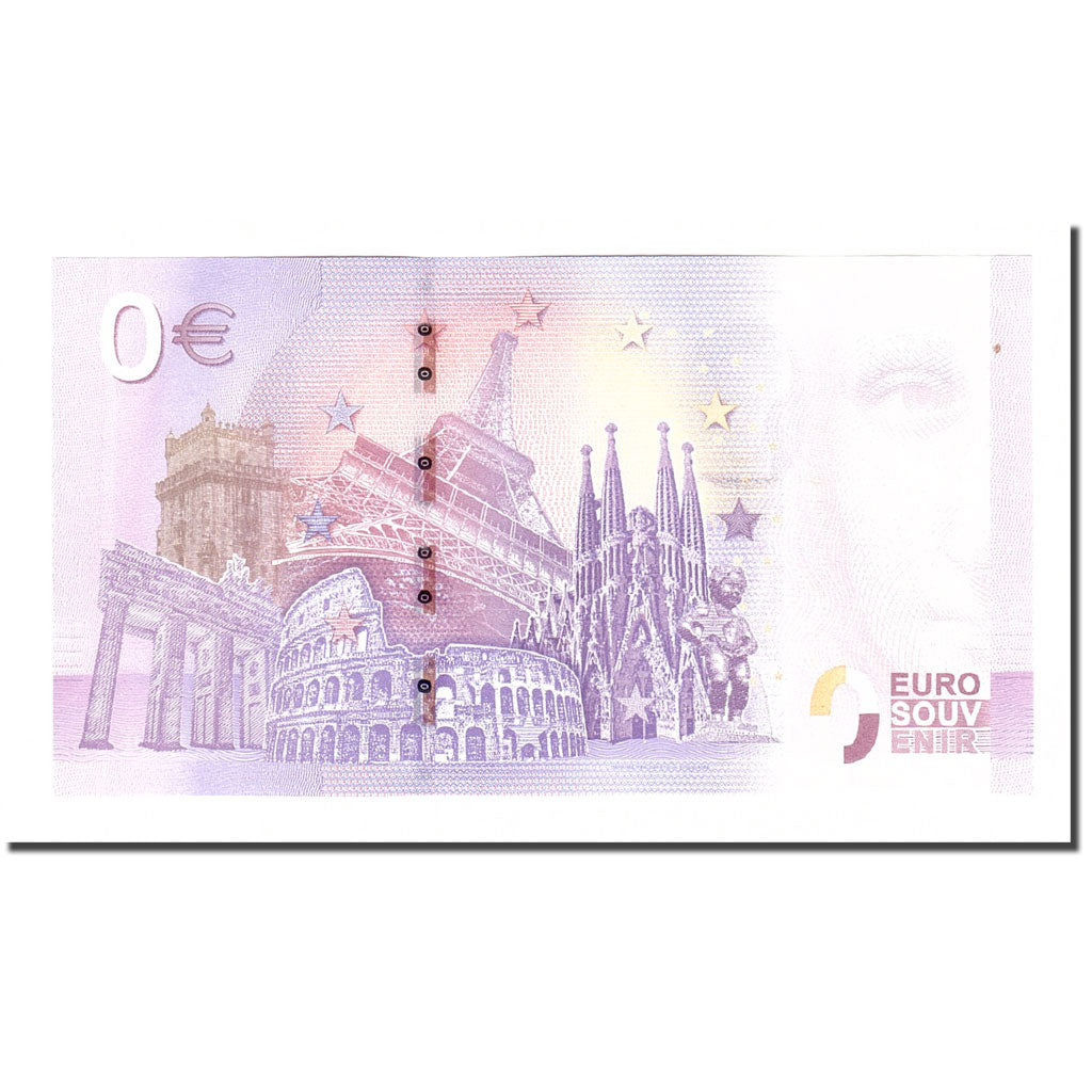Belgio, Tourist Banknote - 0 Euro, Belgium - Brussels - Basilica Koekelberg -