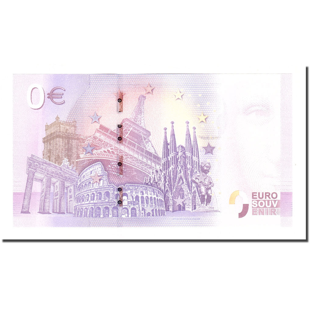 België, Tourist Banknote - 0 Euro, Belgium - Brussels - Basilica Koekelberg -