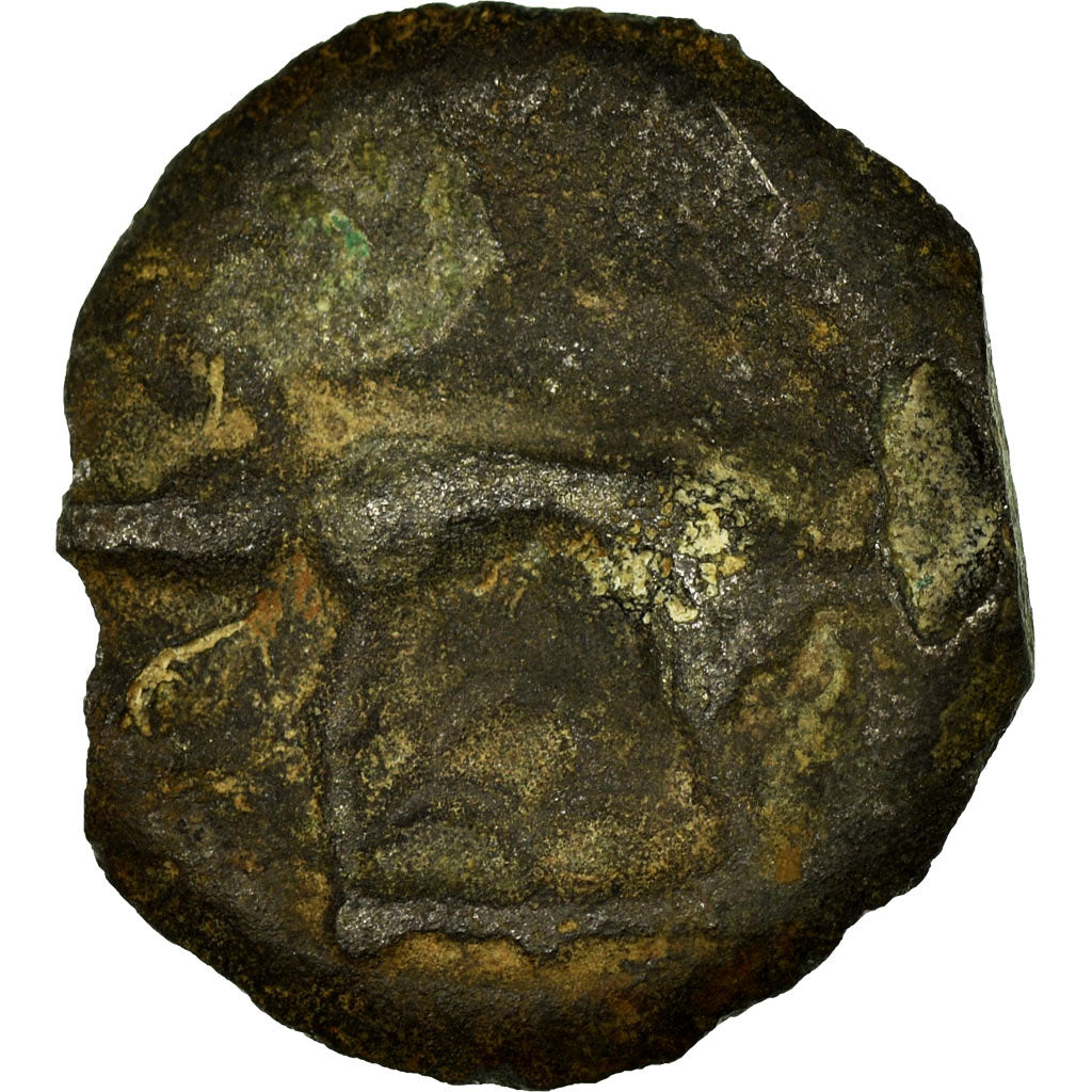 Coin, Leuci, Potin, VF(20-25), Potin, Delestrée:228