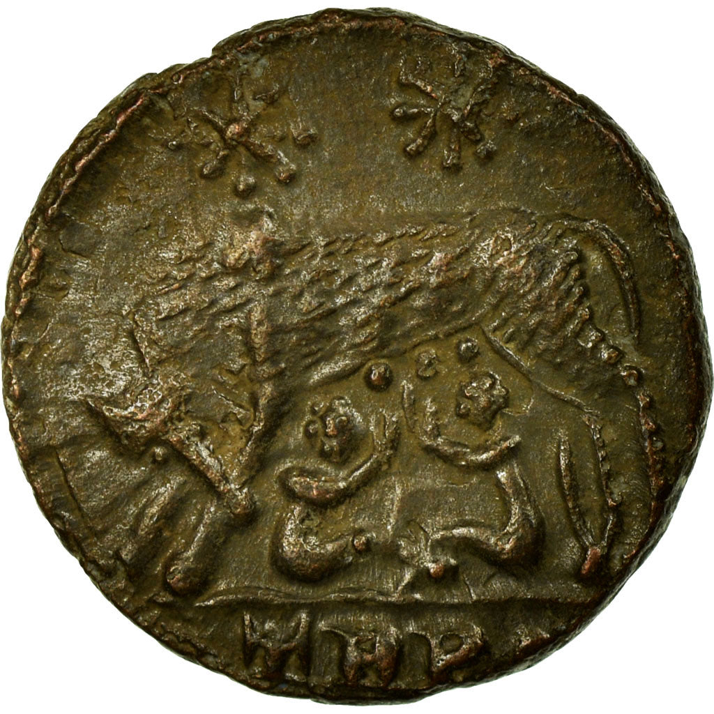 Moneta, Nummus, EF(40-45), Miedź, Cohen:18