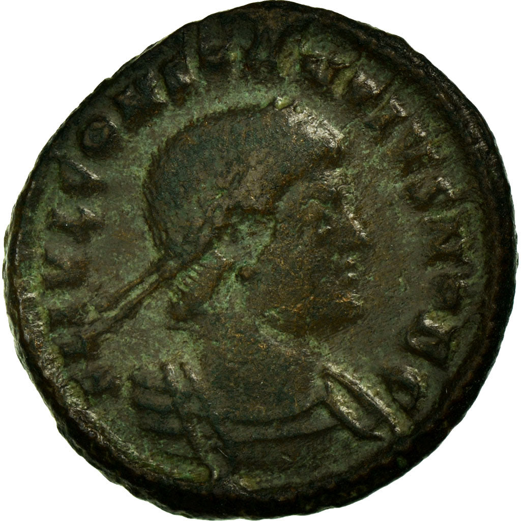Coin, Constantius II, Nummus, VF(30-35), Copper, Cohen:104