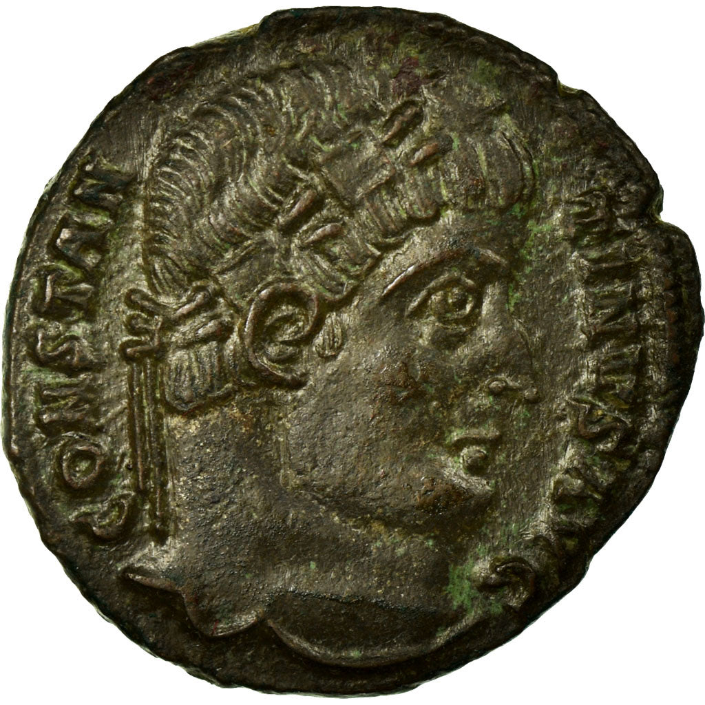 Monnaie, Constantin I, Nummus, Antioche, TTB+, Cuivre, Cohen:454