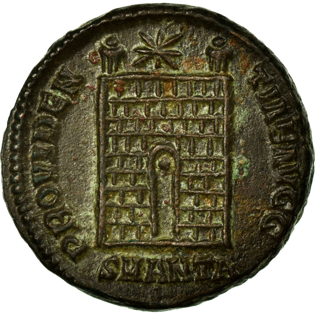 Monnaie, Constantin I, Nummus, Antioche, TTB+, Cuivre, Cohen:454