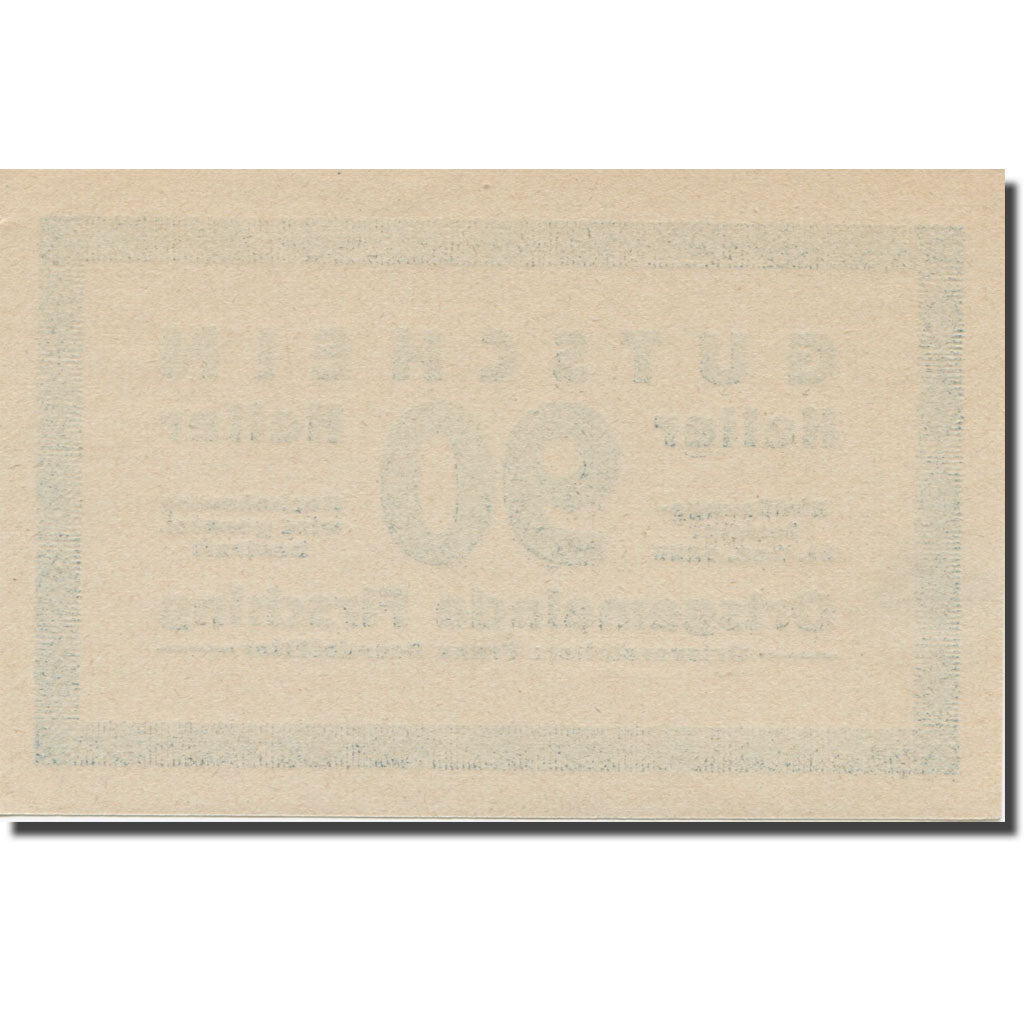 Banknot, Austria, Firsching O.Ö. Ortsgemeinde, 90 Heller, N.D, Undated