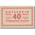 Banknot, Austria, Firsching O.Ö. Ortsgemeinde, 40 Heller, N.D, Undated
