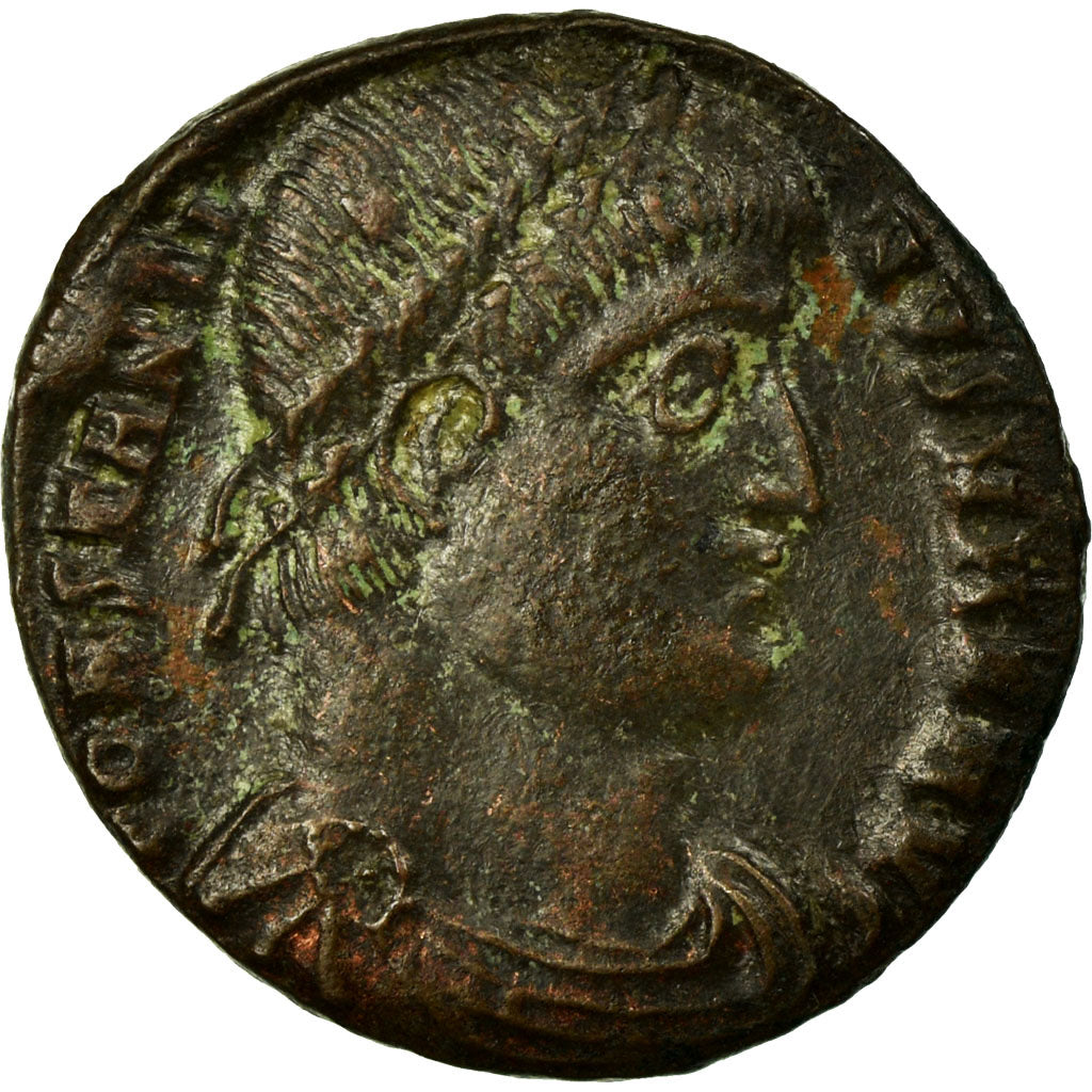 Moneta, Constantine I, Nummus, AU(50-53), Miedź, Cohen:454