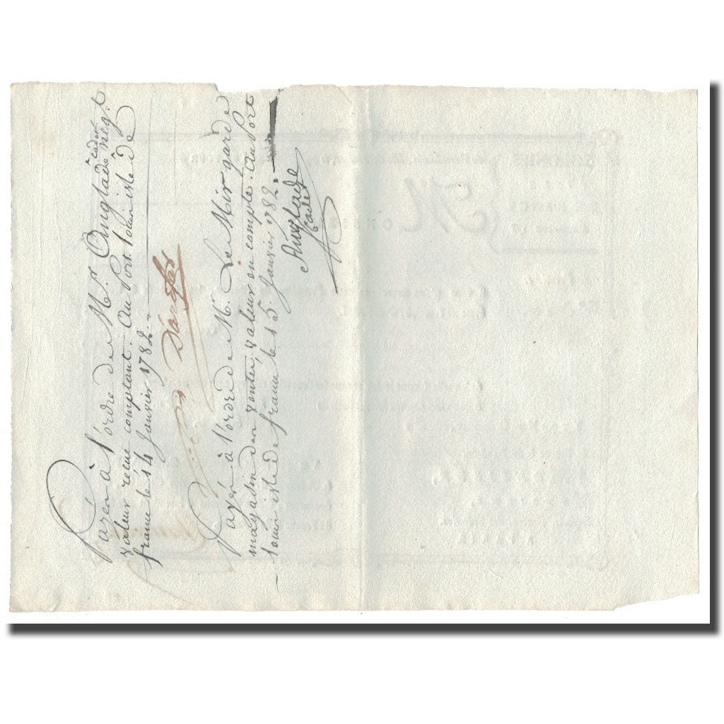 Francia, Traite, Colonies, Isle de France, 8000 Livres, Expédition de l'Inde