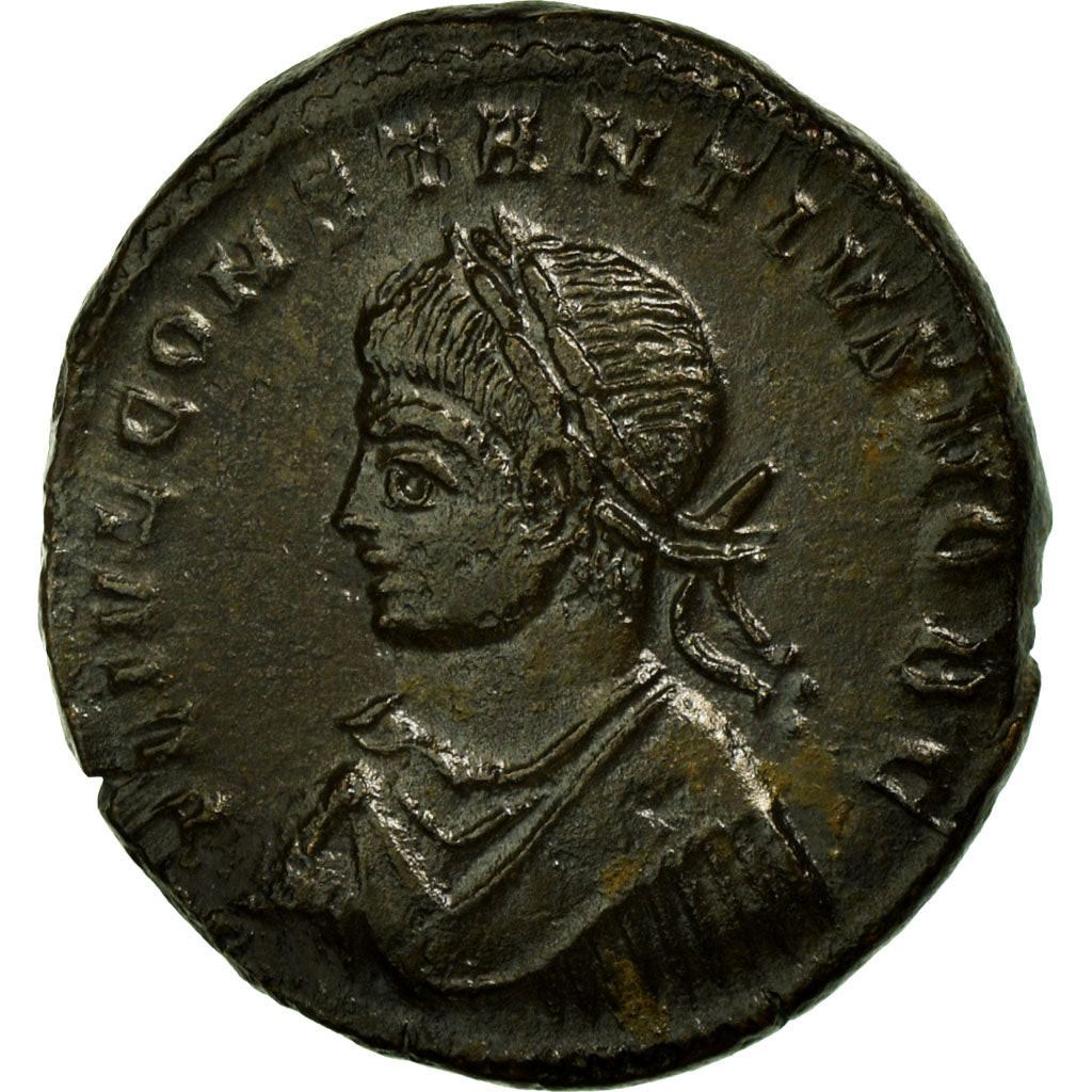 Moneta, Constantine II, Nummus, AU(55-58), Miedź, Cohen:165