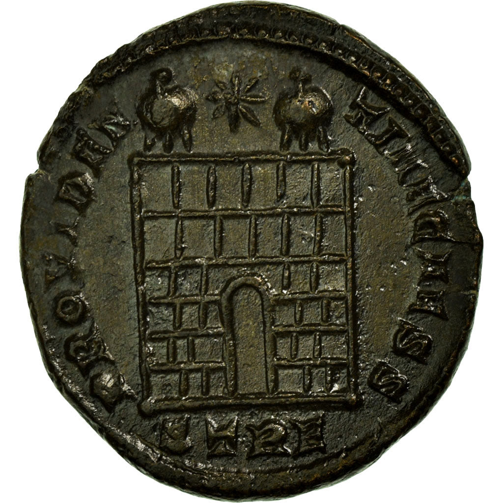 Moneta, Constantine II, Nummus, AU(55-58), Miedź, Cohen:165