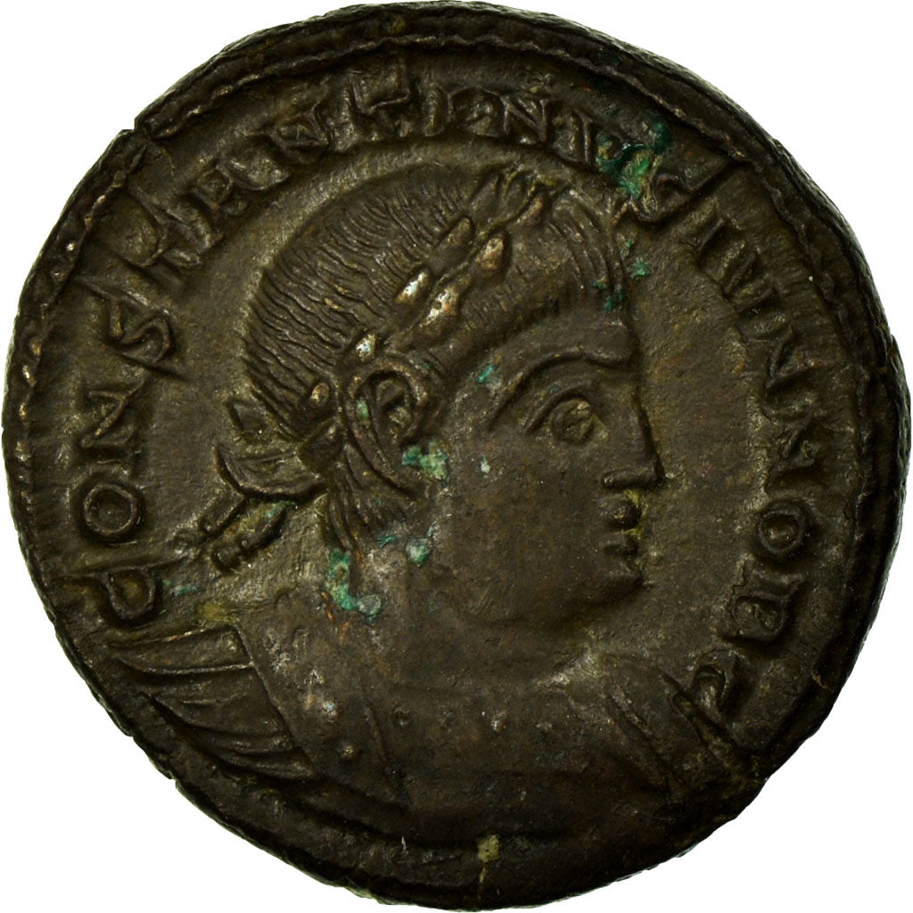 Monnaie, Constantin II, Nummus, Trèves, TTB+, Cuivre, Cohen:122