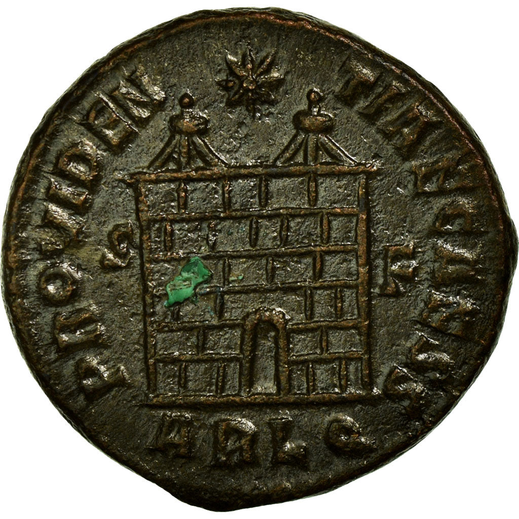 Monnaie, Constantius II, Nummus, Arles, TTB+, Cuivre, Cohen:167