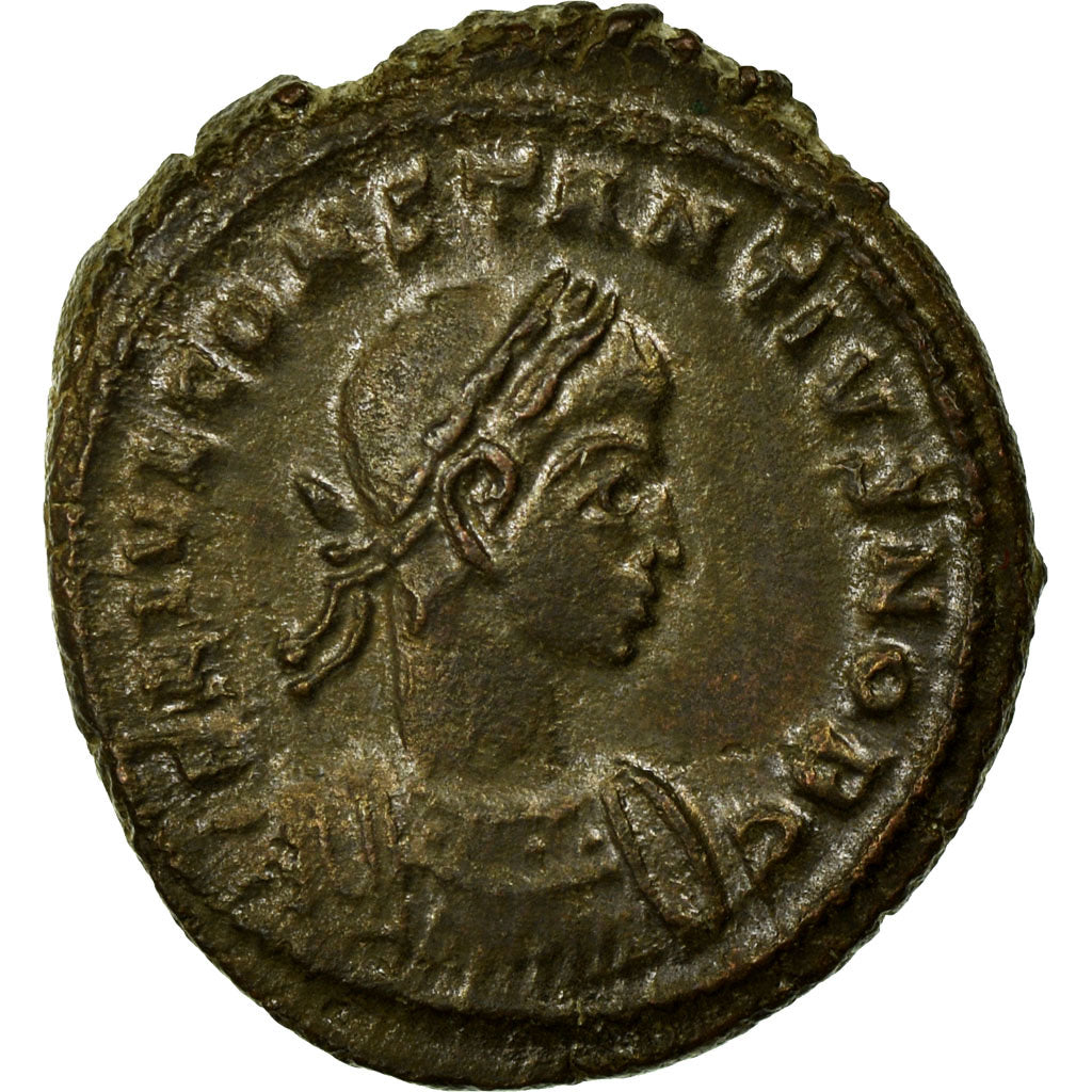 Coin, Constantius II, Nummus, Trier, AU(50-53), Copper, Cohen:104