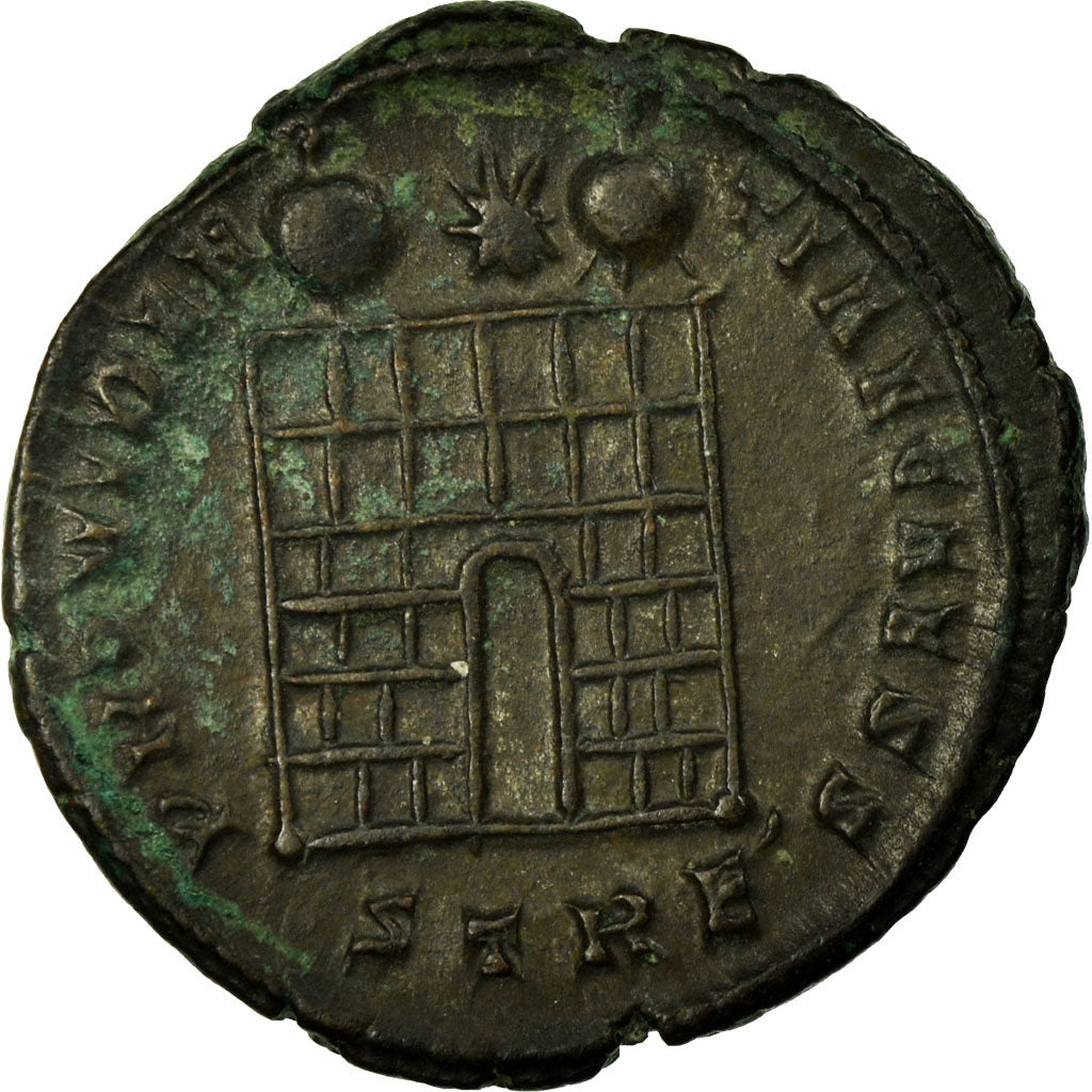 Monnaie, Constantius II, Nummus, Trèves, SUP, Cuivre, Cohen:167