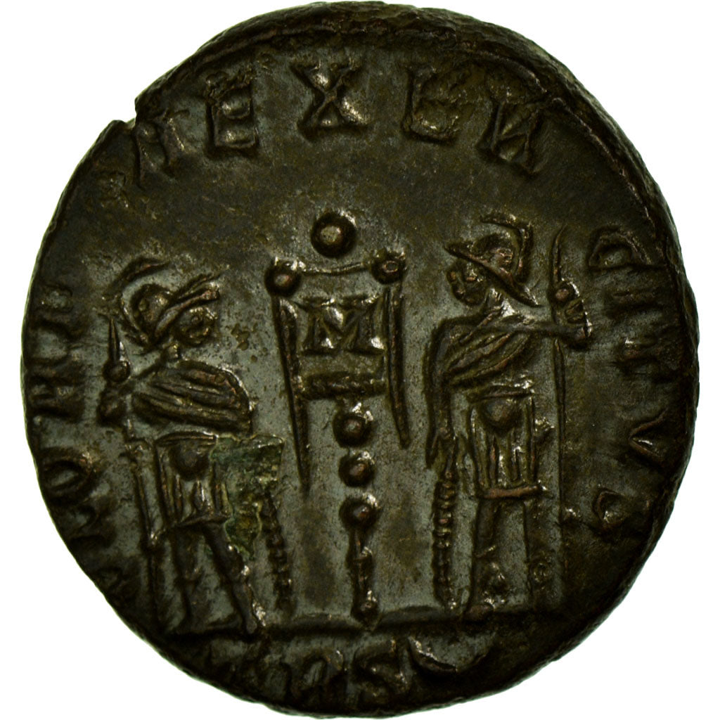 Coin, Constans, Nummus, Trier, AU(55-58), Copper, Cohen:65