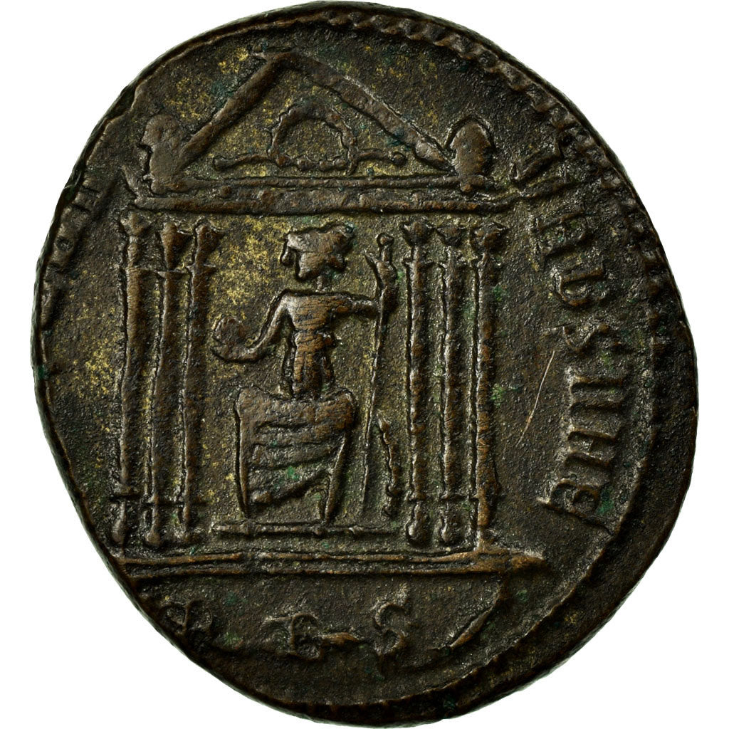 Coin, Maxentius, Follis, AU(50-53), Copper, Cohen:21