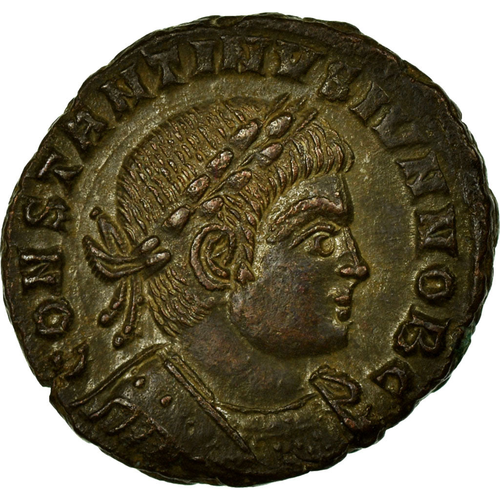 Moneta, Constantine II, Nummus, Lyons, SPL-, Rame, Cohen:122