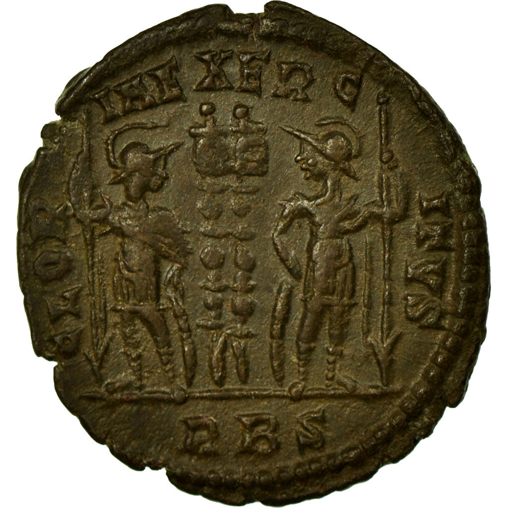Coin, Constantine II, Nummus, Roma, AU(50-53), Copper, Cohen:122