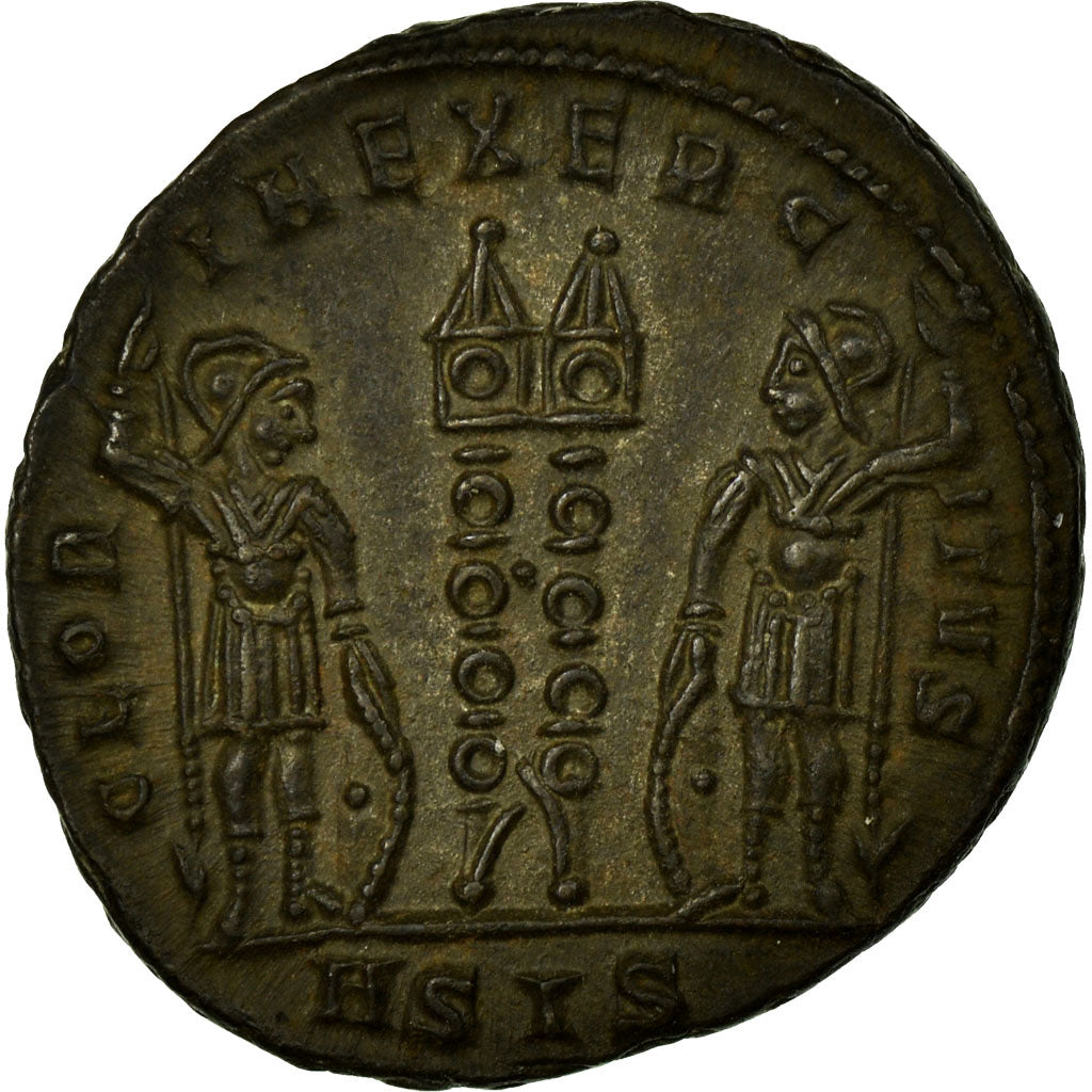 Moneta, Constantine I, Nummus, Siscia, MS(60-62), Miedź, Cohen:254